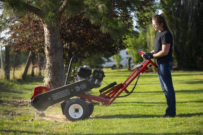 Barreto 13SGH stump grinder
