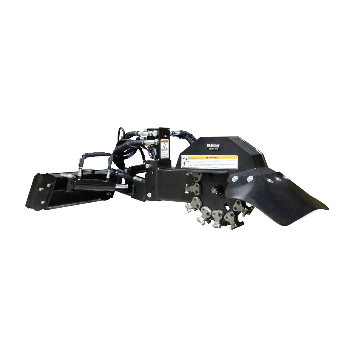 Compact stump grinder for gates and tight access areas