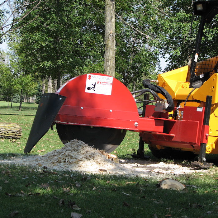 Shaver SC-25-H skid steer stump grinder