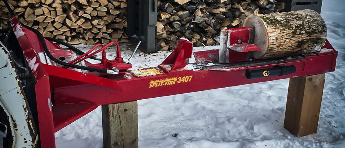 Split-Fire 3407 20-ton skid steer log splitter