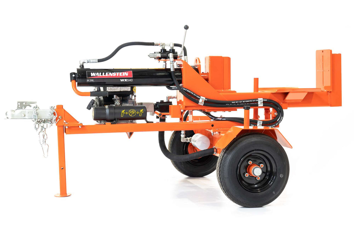 Wallenstein WX540 20-ton horizontal vertical log splitter