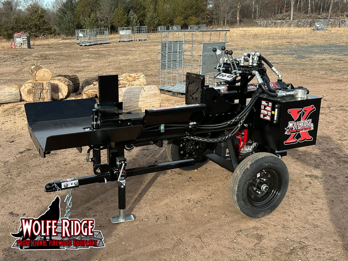 Wolfe Ridge 28 Pro-X commercial log splitter