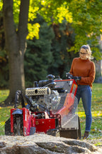Barreto 30SGB tracked stump grinder alternate view