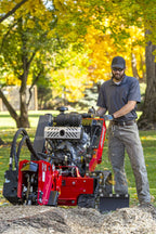 Barreto 37SGB tracked stump grinder alternate view