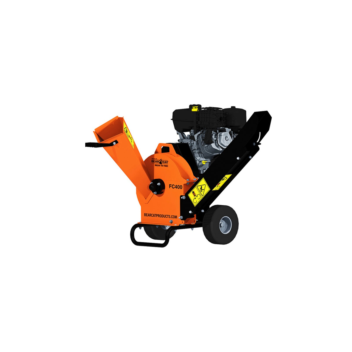 Bear Cat FC400 wood chipper alternate view