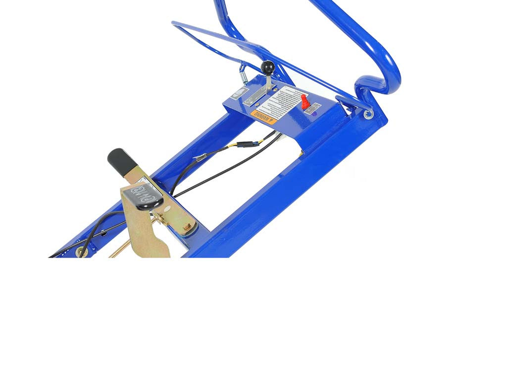 BlueBird SG13 stump grinder detail view