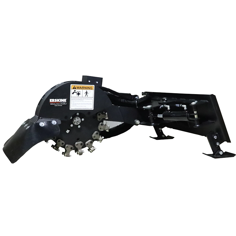 Erskine 901778 high-flow skid steer stump grinder