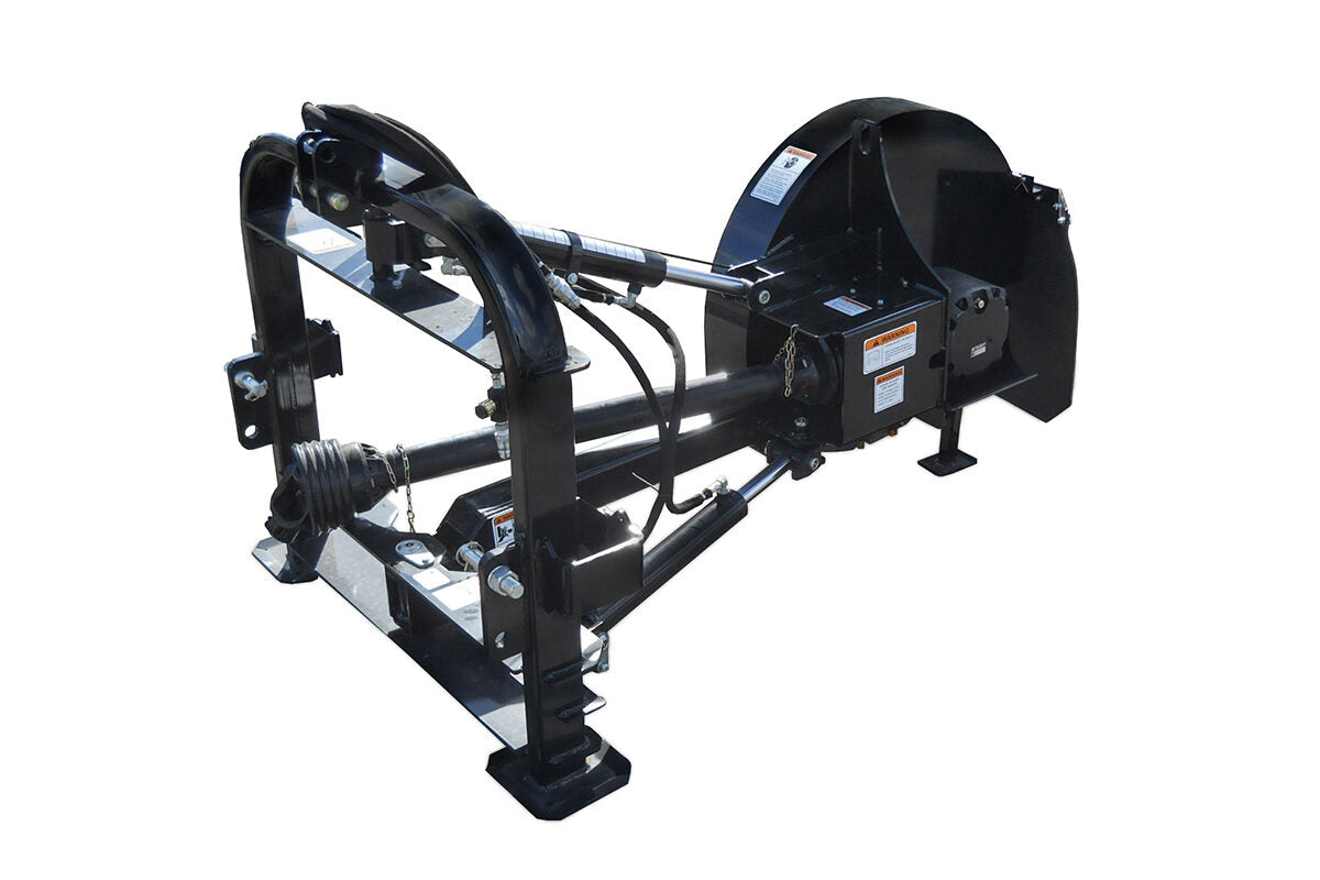 Erskine 34-inch PTO stump grinder rear view