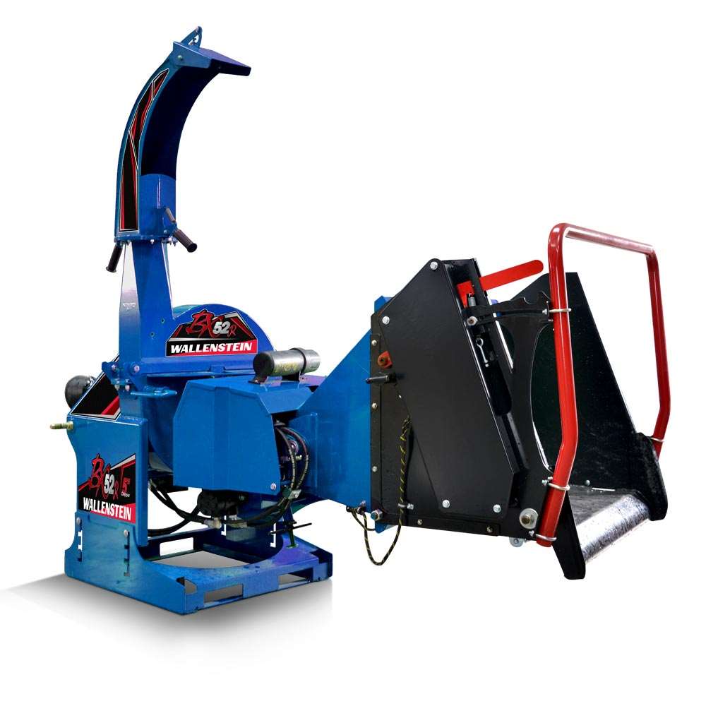 BX52RHP Wallenstein wood chipper view 2