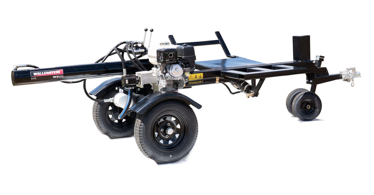 WX950 Wallenstein log splitter view 2