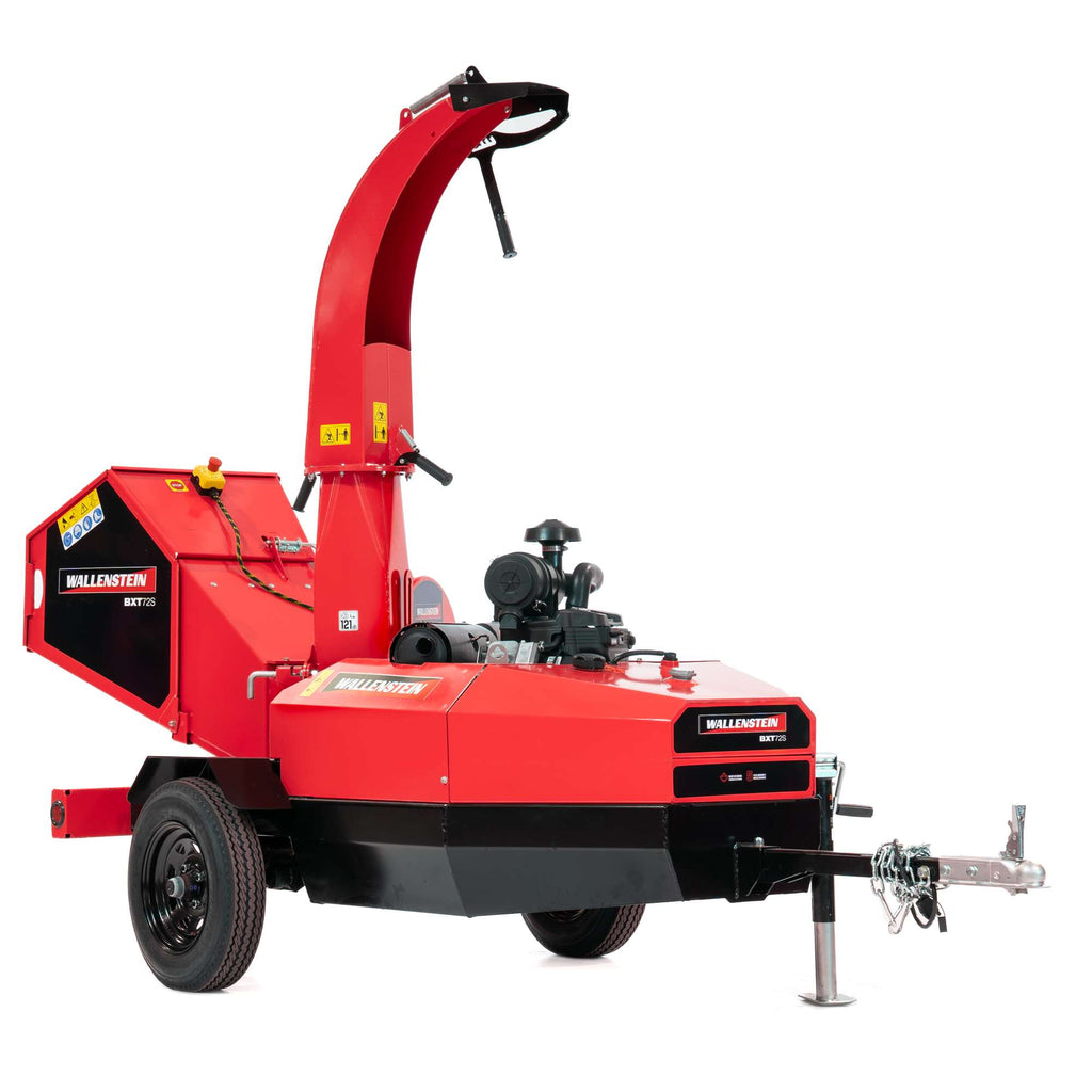 BXT72S Wallenstein wood chipper view 2