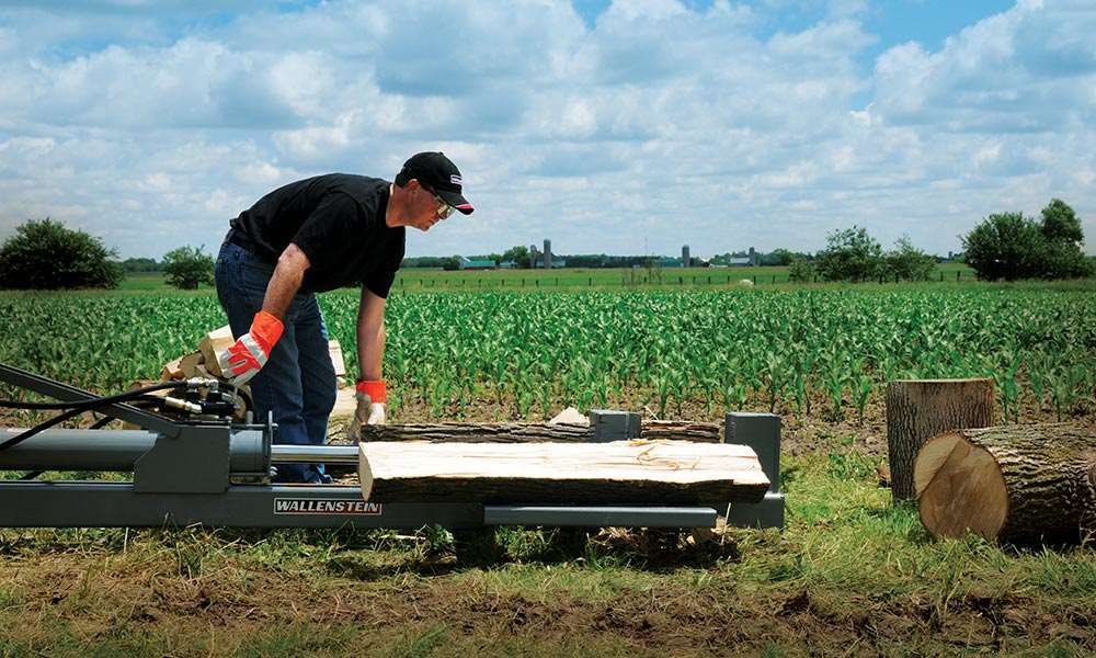 WX330 Wallenstein log splitter