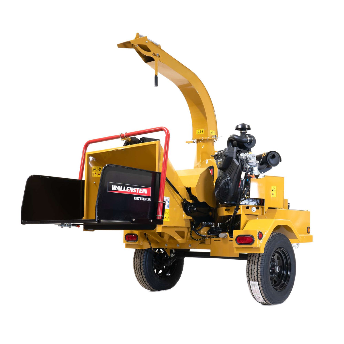 BXTR6438 Wallenstein wood chipper view 3