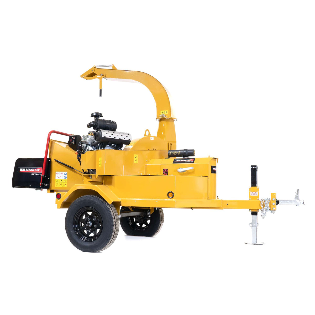 BXTR6438 Wallenstein wood chipper view 2