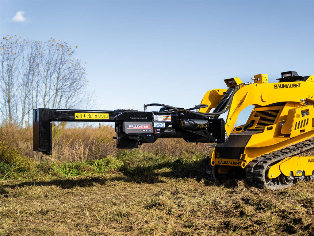 WX210 Wallenstein log splitter view 3