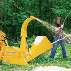 BXH42 Wallenstein wood chipper view 2