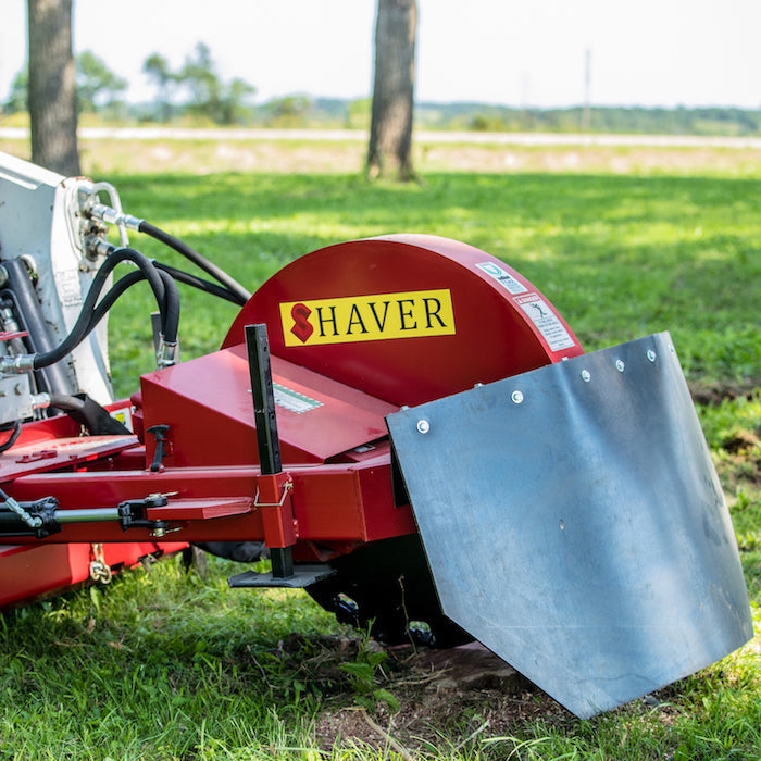 Shaver SC-25-H stump grinder alternate view