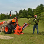 BX36S Wallenstein wood chipper view 2