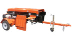 Wood-Mizer FS350 tow-behind bi-directional log splitter trailer view