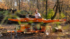 Wood-Mizer FS500 commercial tow-behind log splitter trailer view